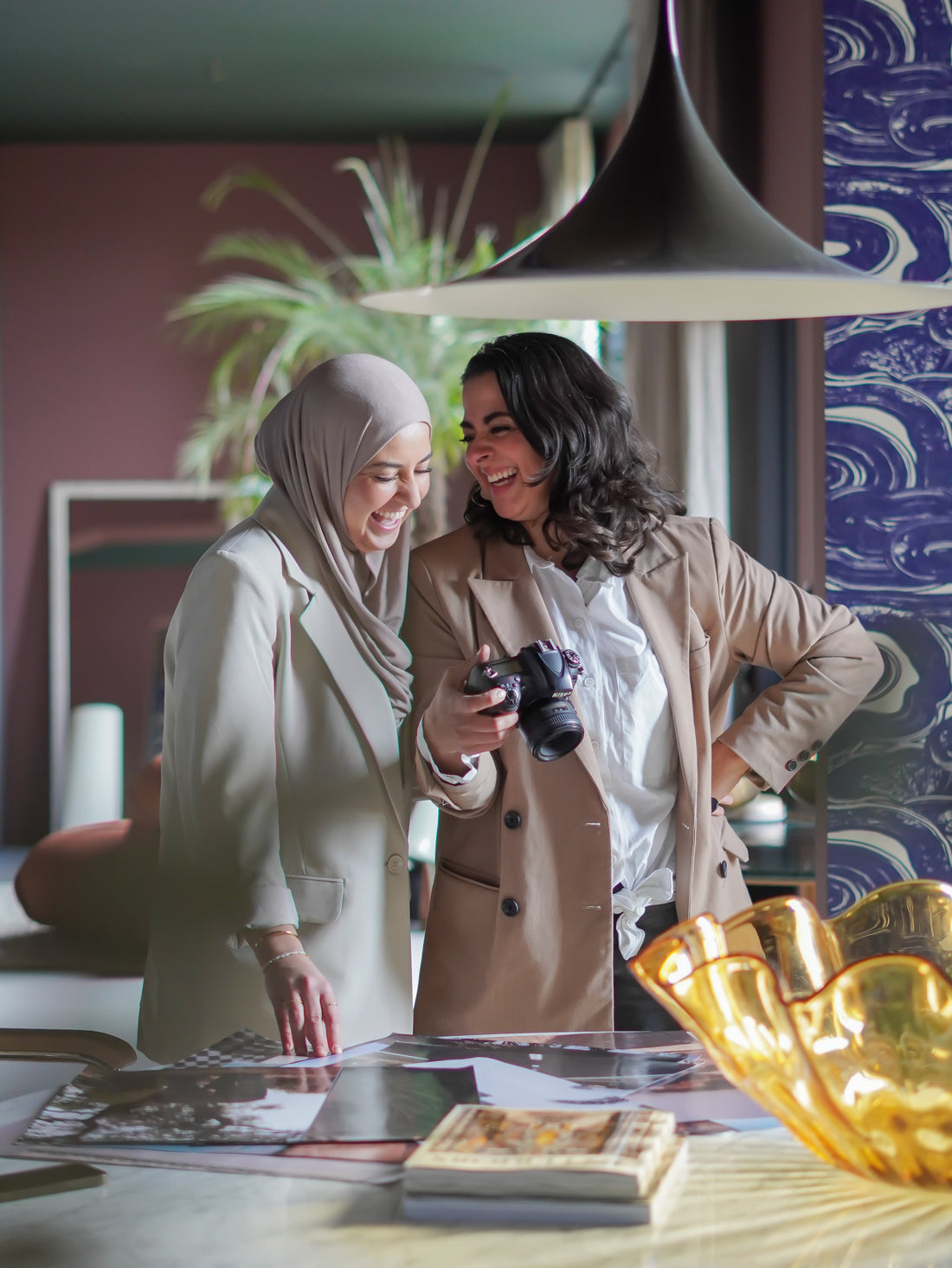 Behind the scenes: collection shoot